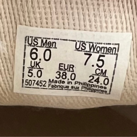 New without box Vans Originals textile upper loafers size 7.5 - Picture 6 of 7